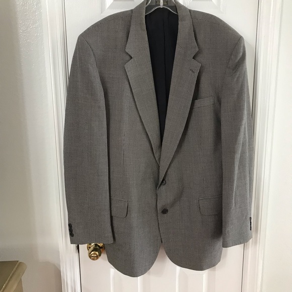 Town Craft gray pant suit men 46L - Picture 4 of 8